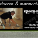 Plaatsingen van EPOXY-DESIGN marmertapijt in TESSENDERLO