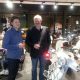 Epoxy-Design's marmertapijt in showroom Garage Chris Smeyers Schaffen