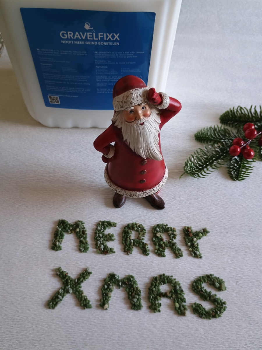 Losse steentjes borstelen beu? GRAVELFIXX op het kerstlijstje!