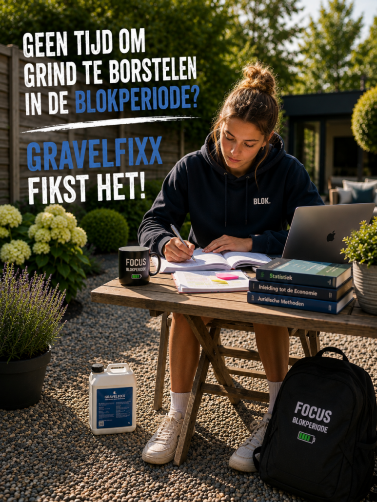 Geen tijd om grind te borsten de blokperiode? GRAVELFIXX fikst het!